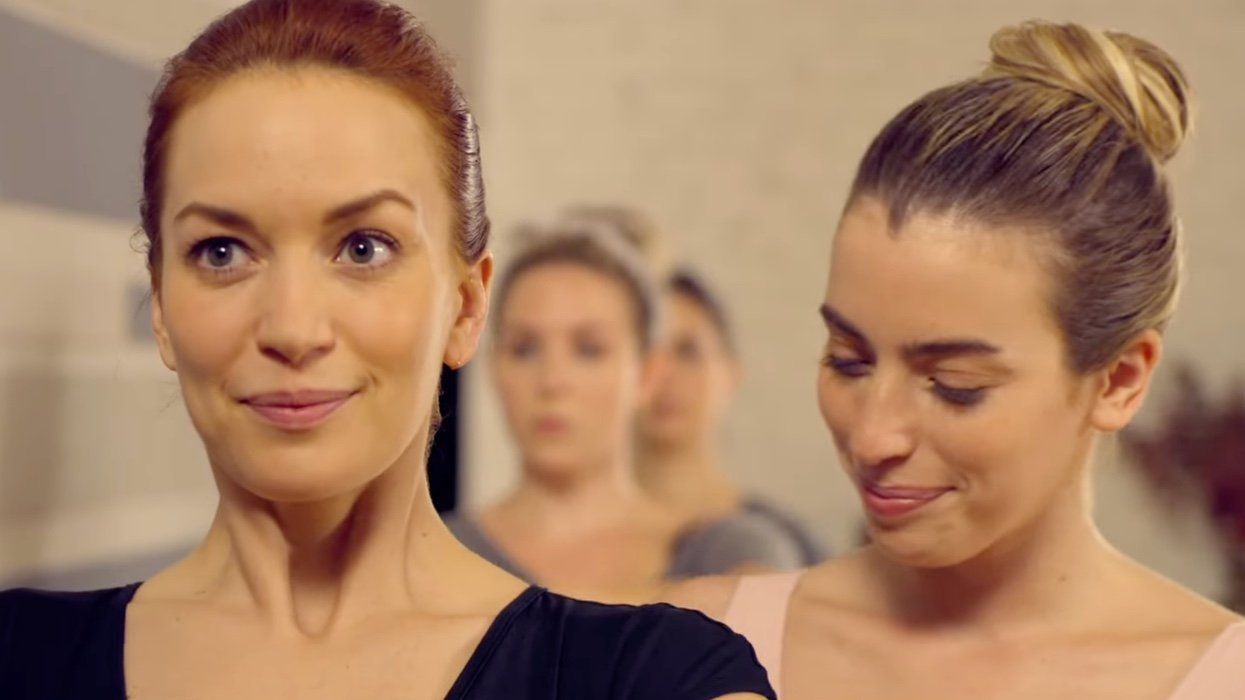 Britt Lower and Clara McGregor