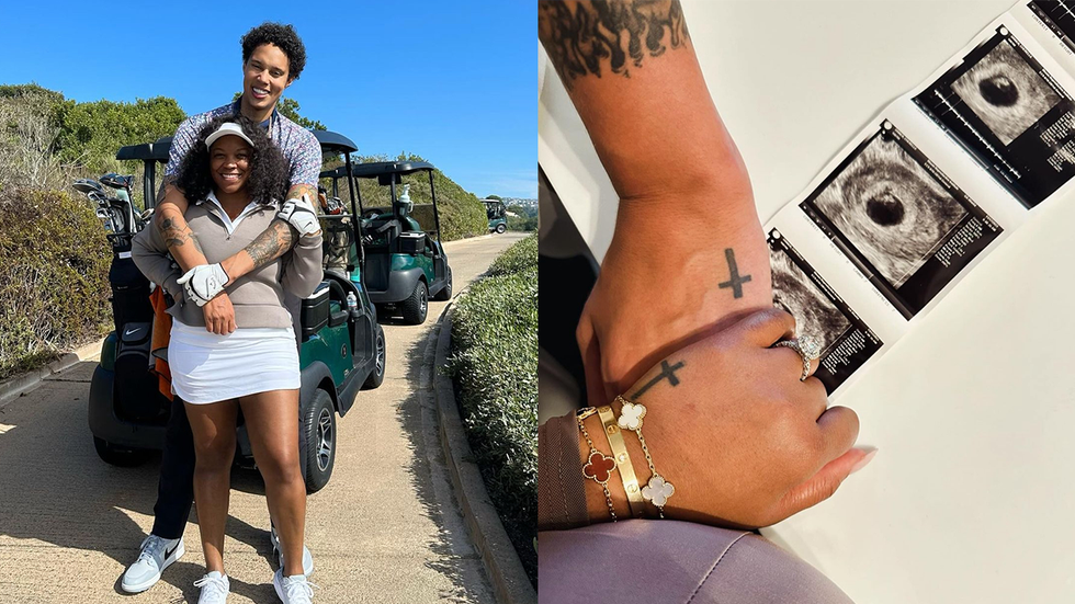 brittney and cherelle griner expecting their first child