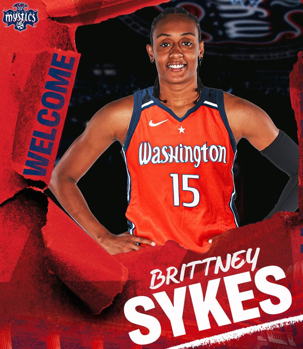 Brittney Sykes photo gallery queer women 2025 WNBA womens professional basketball league