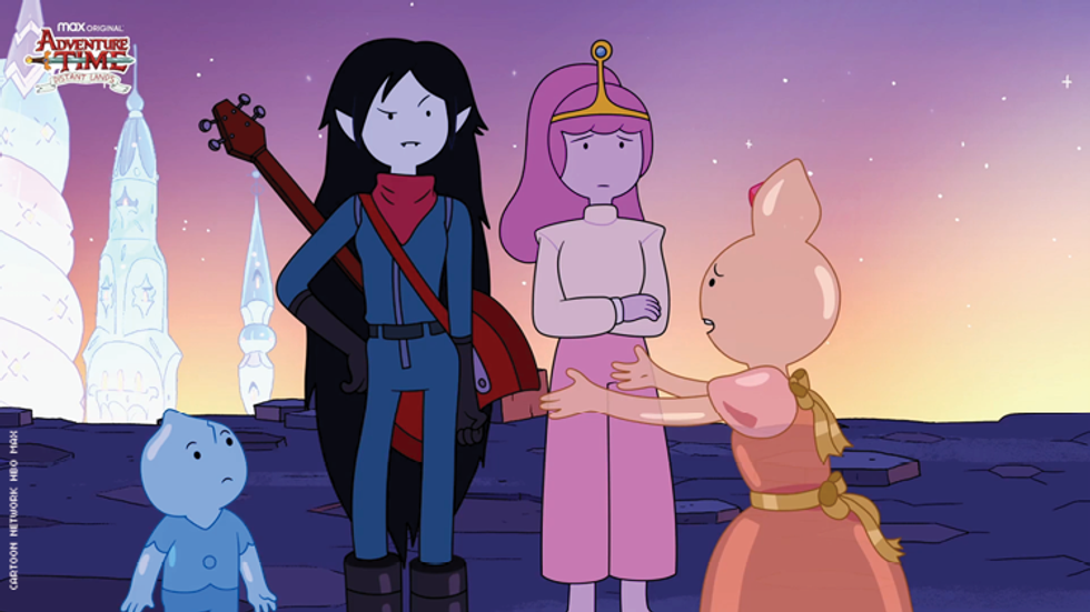 Bubblegum and Marceline in Adventure Time: Distant Lands - Obsidian