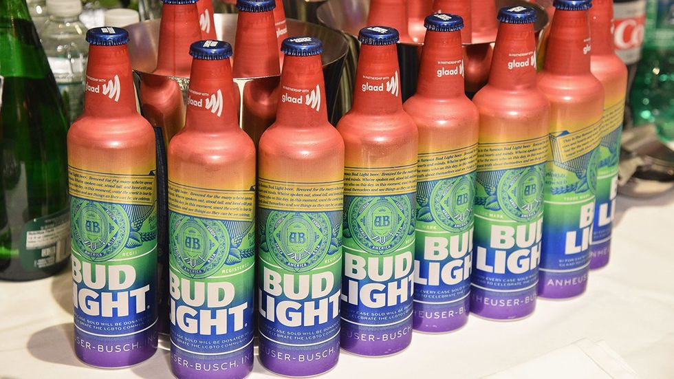 Bud Light rainbow cans
