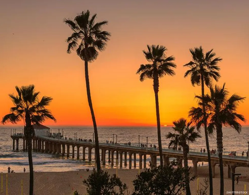 California sunset