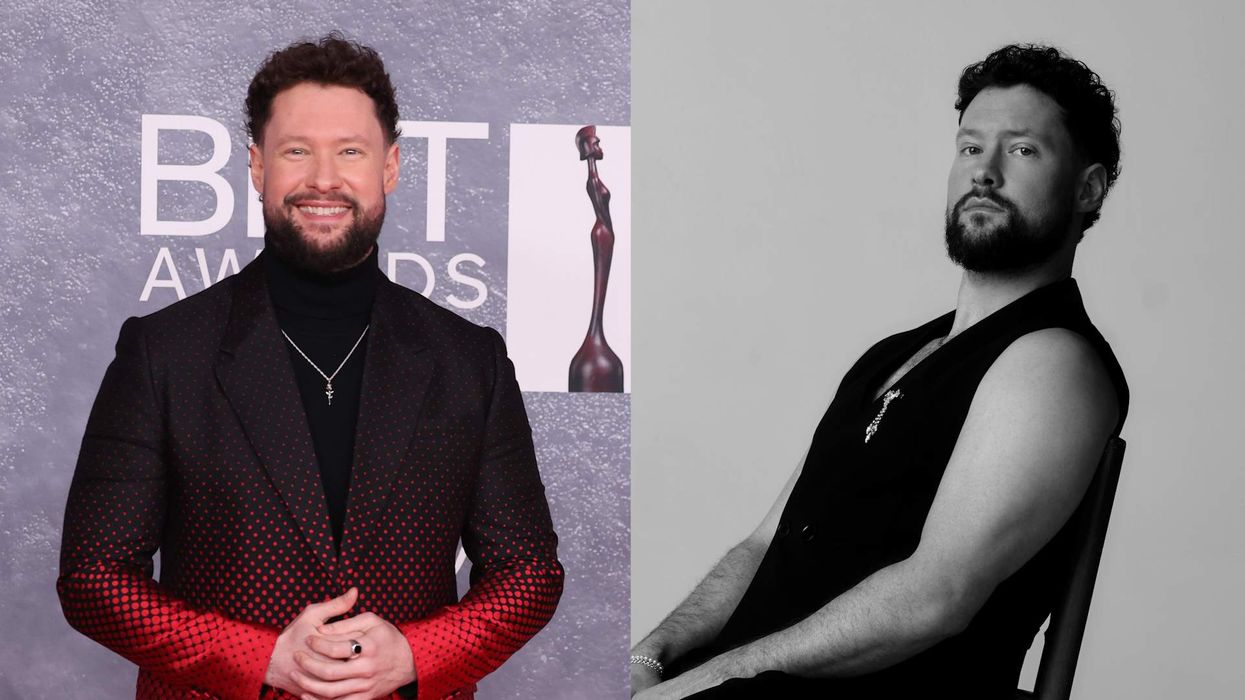 Calum Scott at the The BRIT Awards 2025.