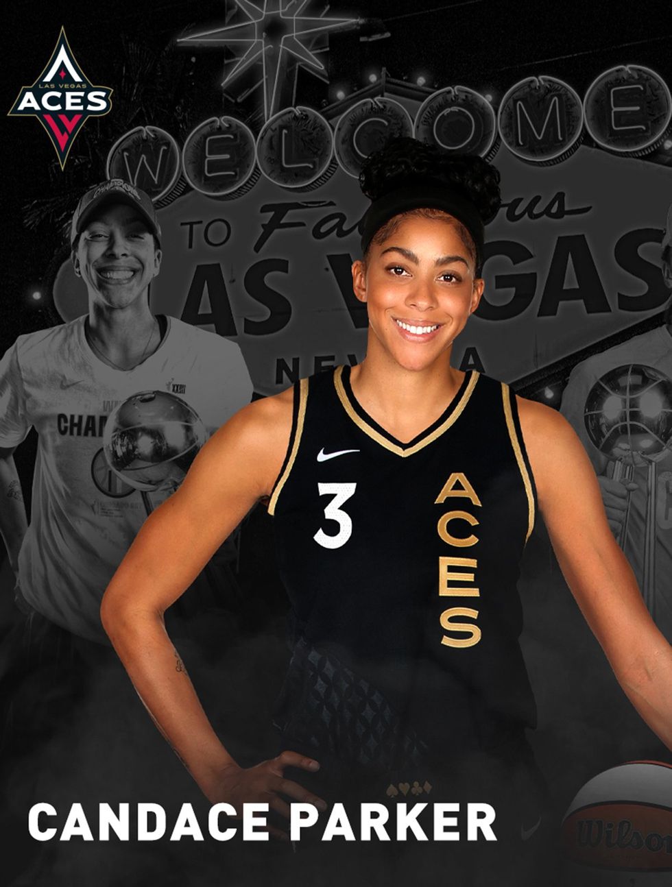Candace Parker Las Vegas Aces photo gallery queer women 2024 WNBA womens professional basketball league