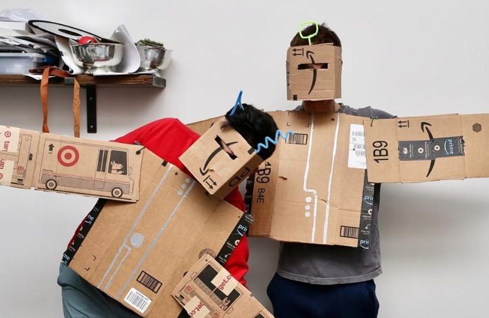 Cardboard Robots