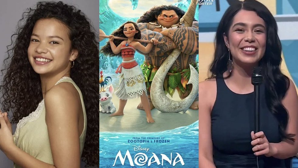 Catherine Laga’aia will play Moana