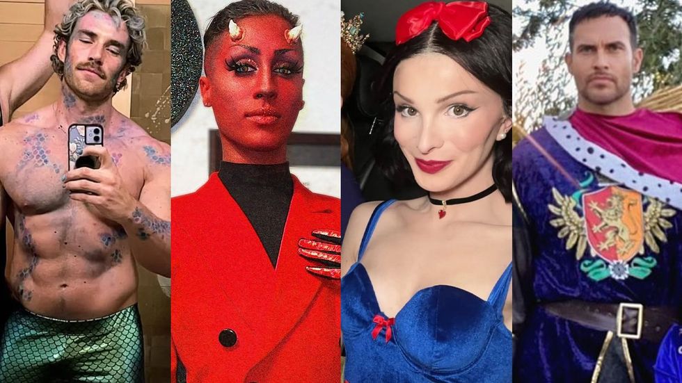 celebs in halloween costumes