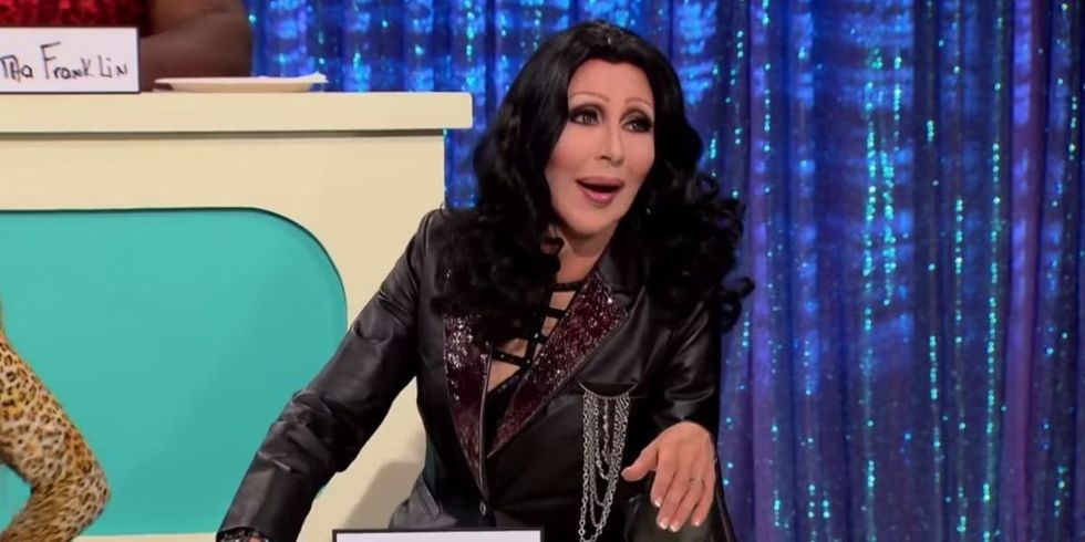 Chad Michaels as Cher on Drag Race season 4