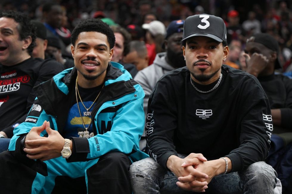 Chance the Rapper, and brother Taylor Bennett