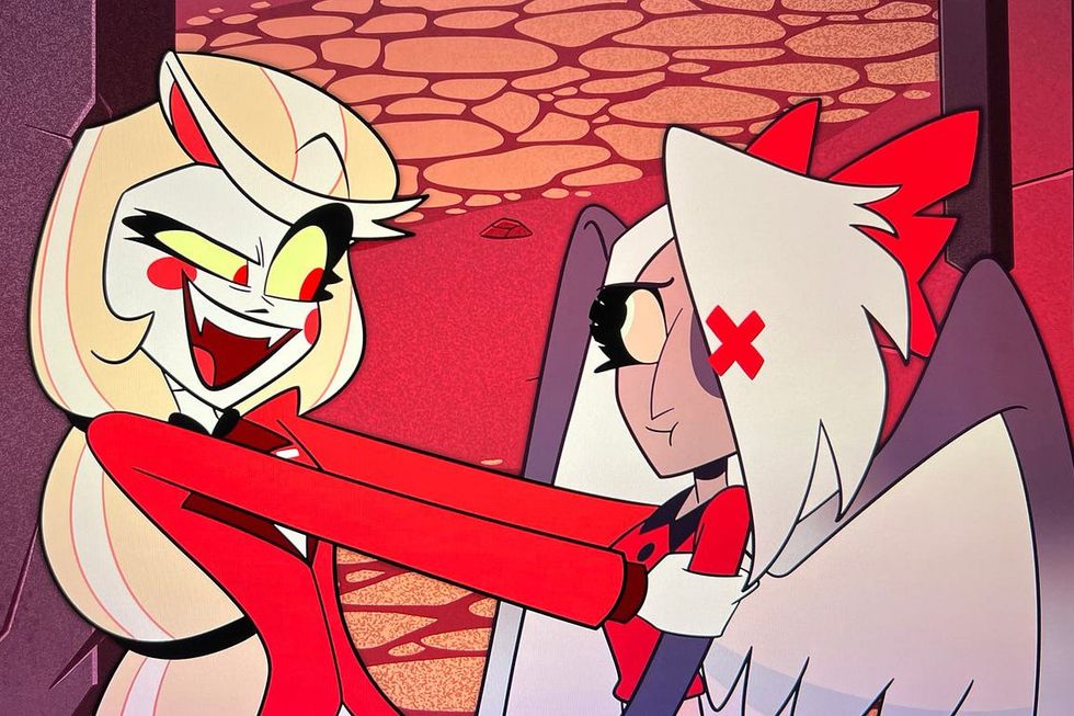 Charlie and Vaggie from Harbin Hotel