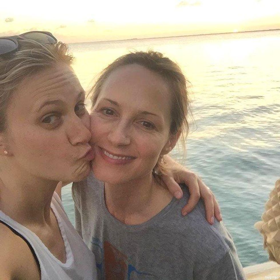 Chely Wright, 45, and Lauren Blitzer, 35