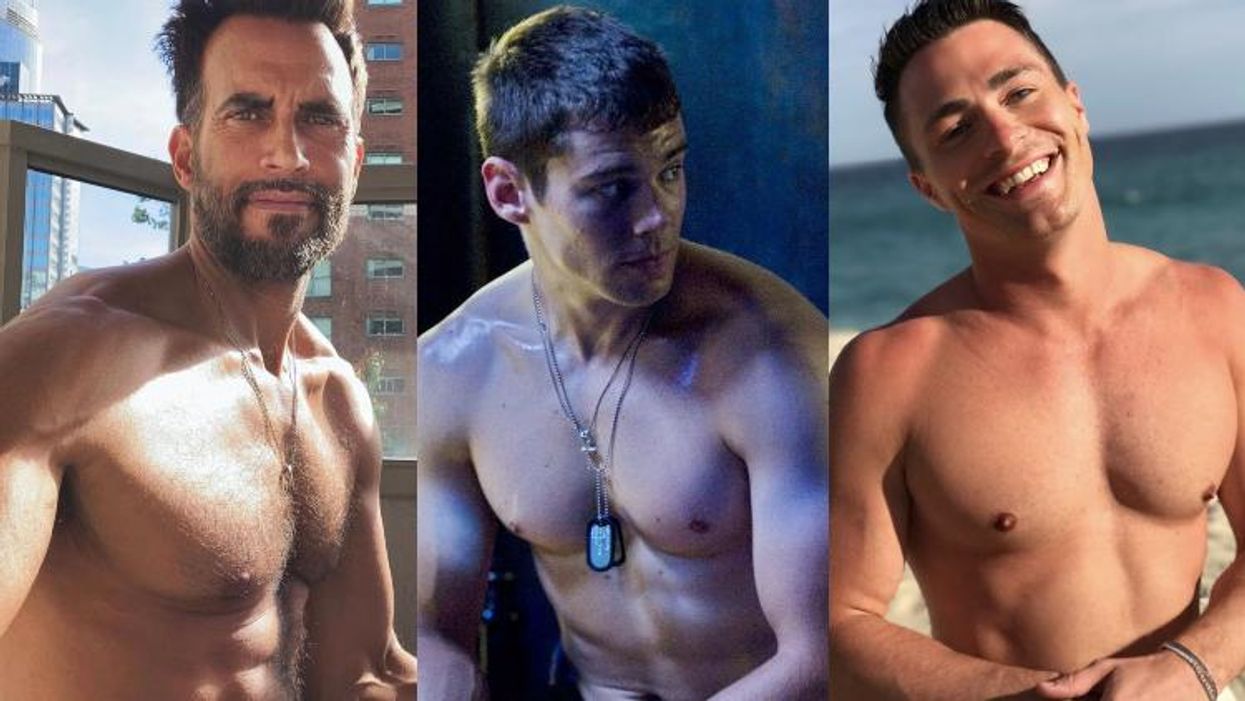 Cheyenne Jackson, Brian J. Smith, Colton Haynes