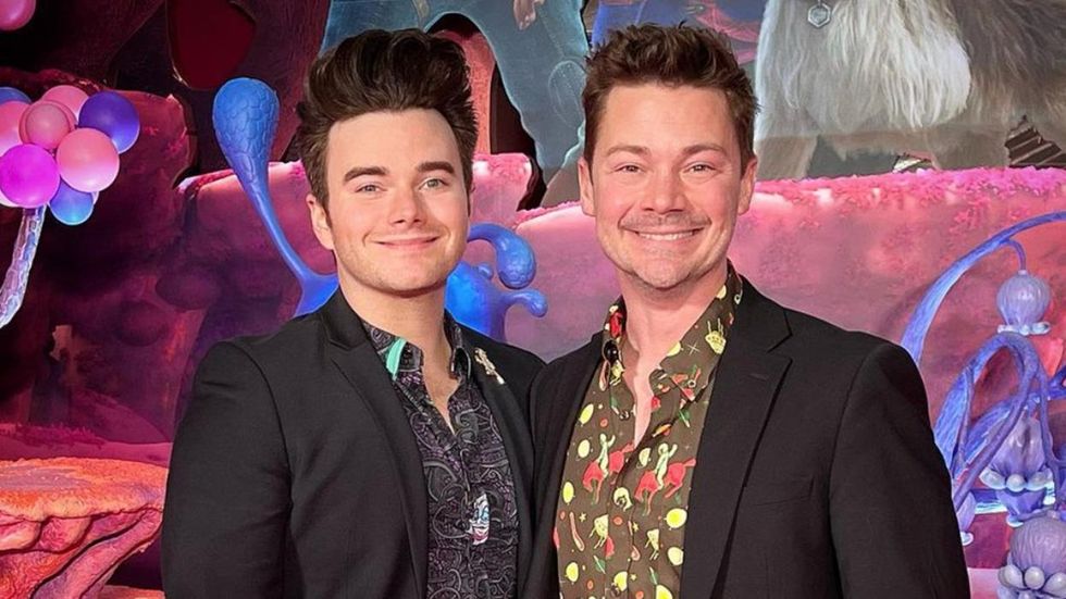 Chris Colfer Celebrated His 10th Anniversary With This Adorable Post