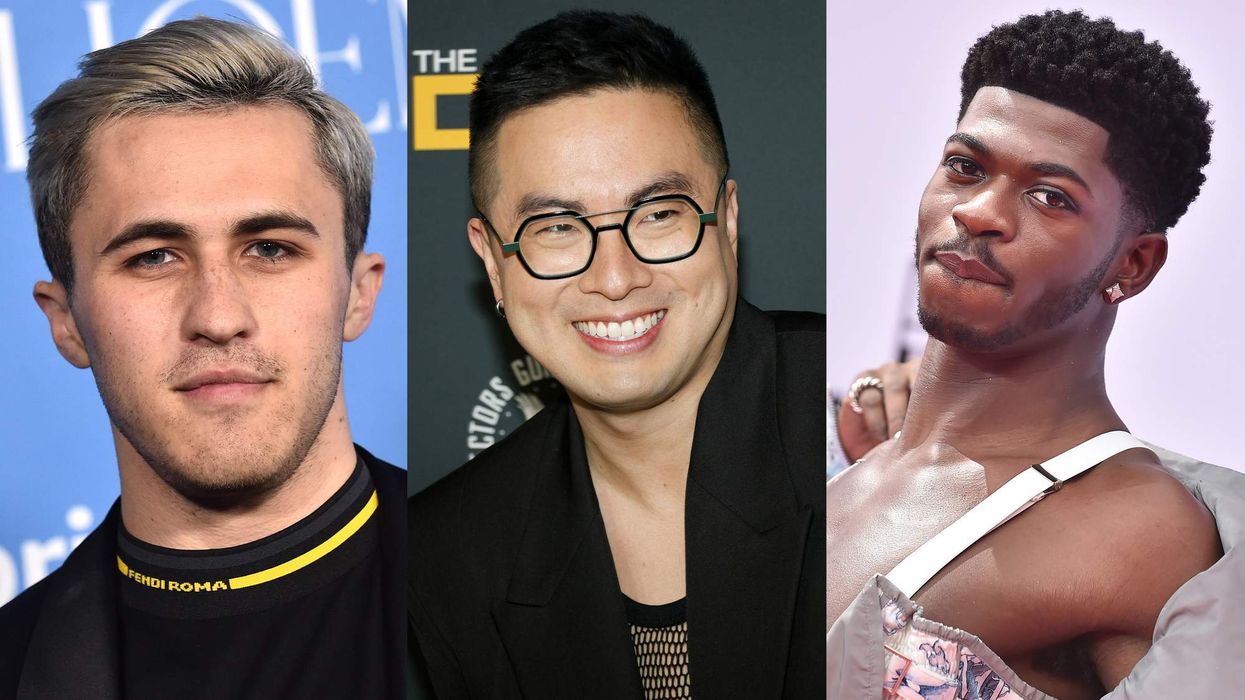 Chris Olsen Bowen Yang and Lil Nas X