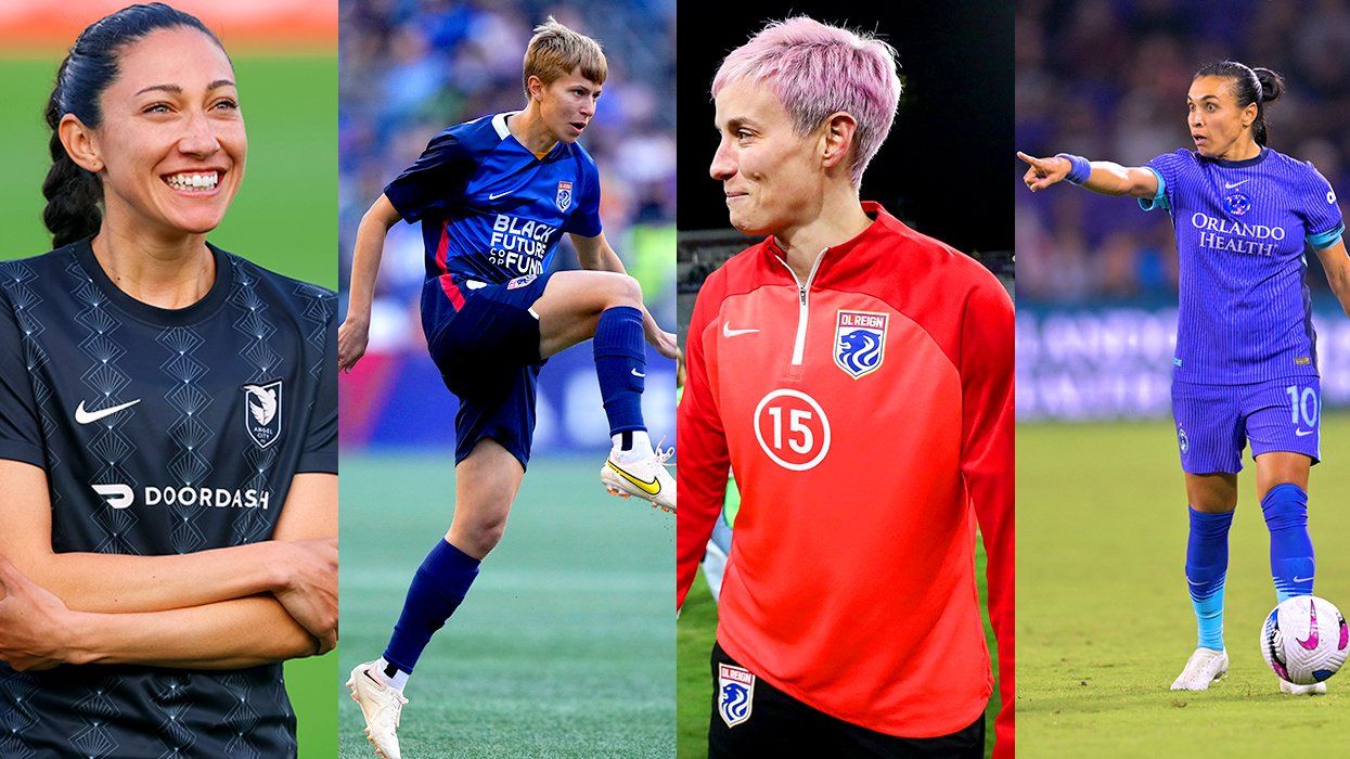 christen press quinn Seattle megan rapinoe marta NWSL Queer soccer legends