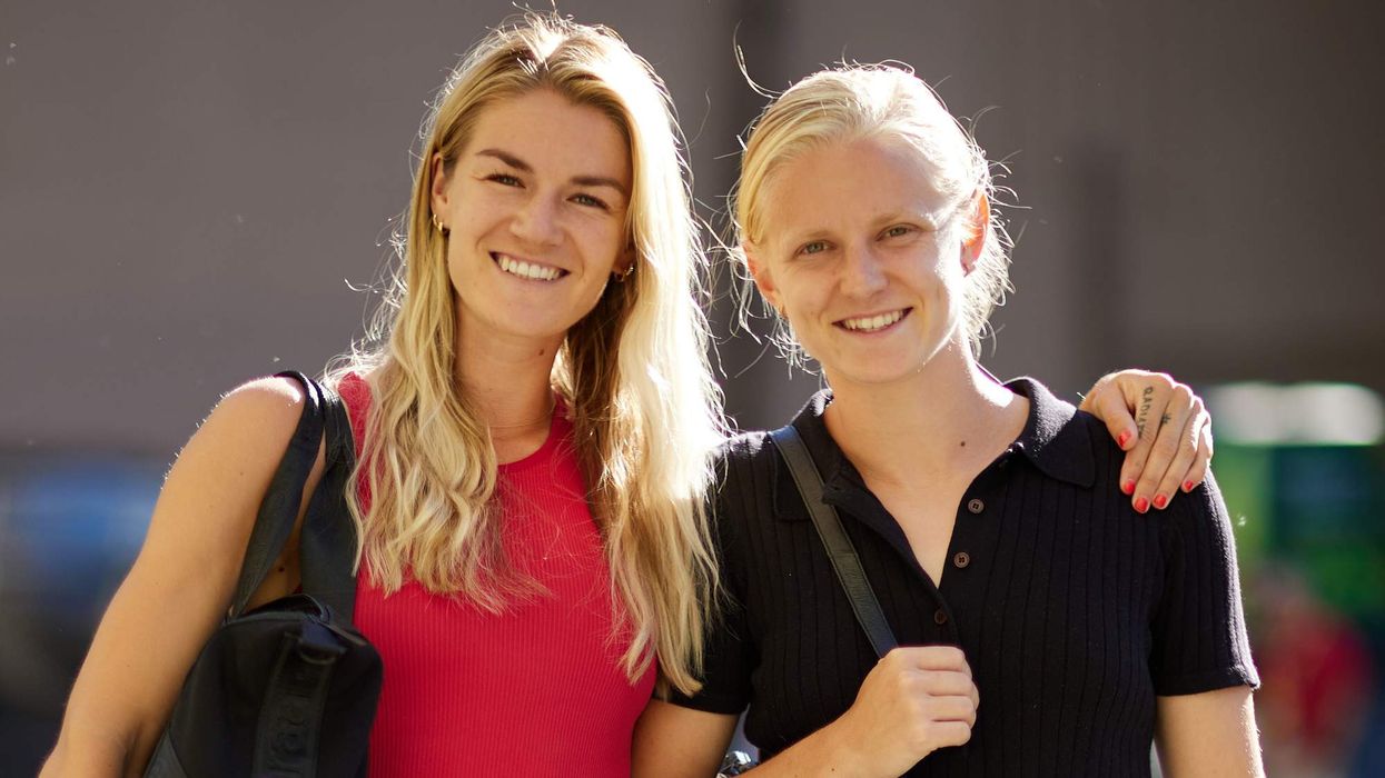 Christen Westphal and Maddie Pogarch
