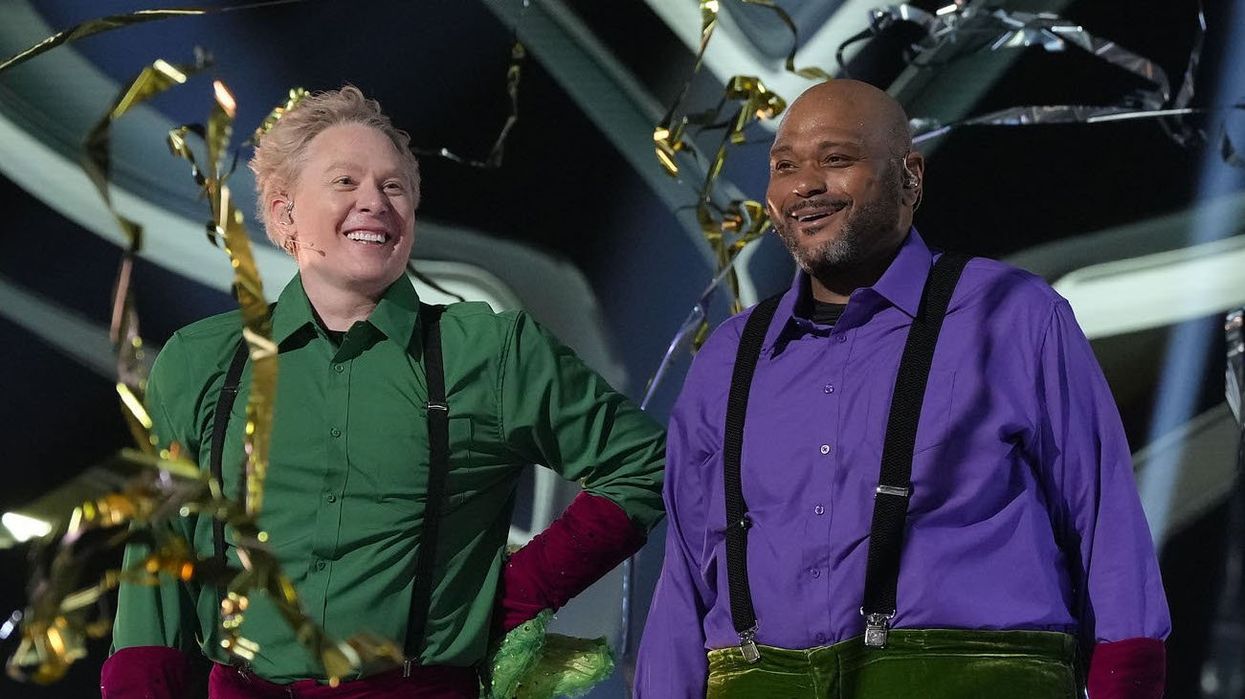 Clay Aiken Ruben Studdard The Masked Singer FOX