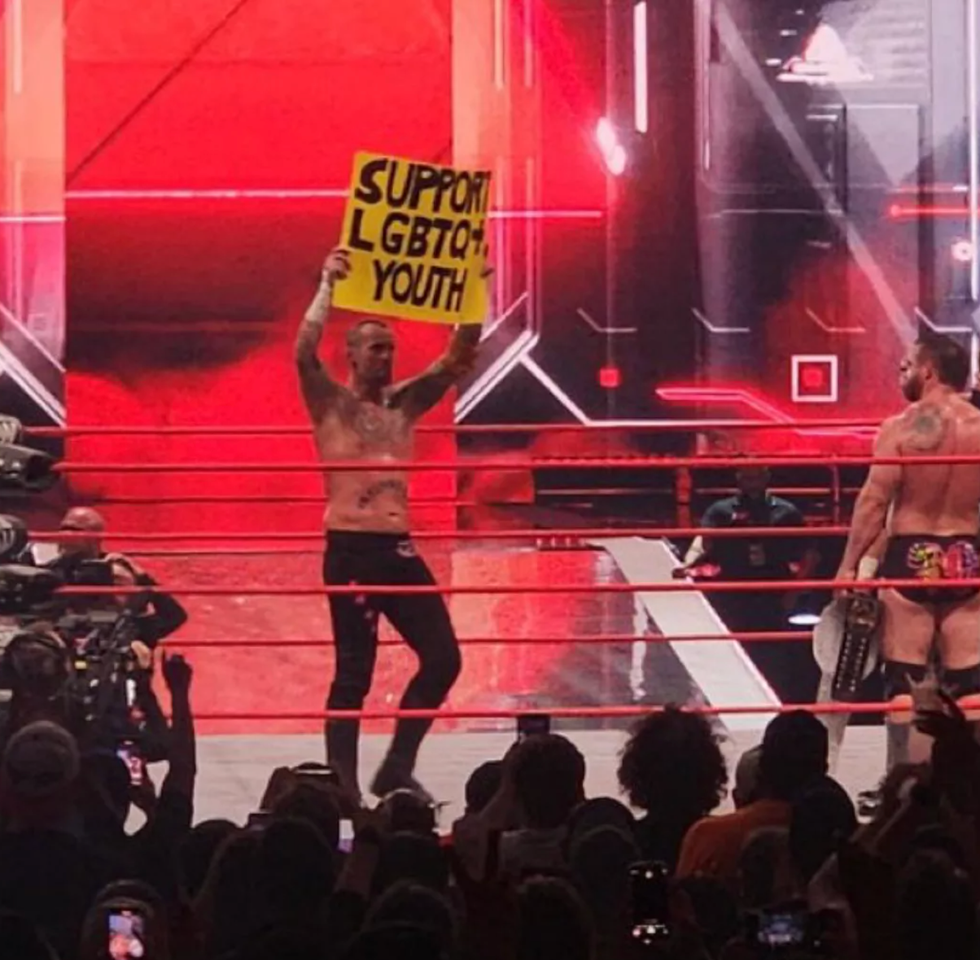 CM Punk Support LGBTQ+ Youth