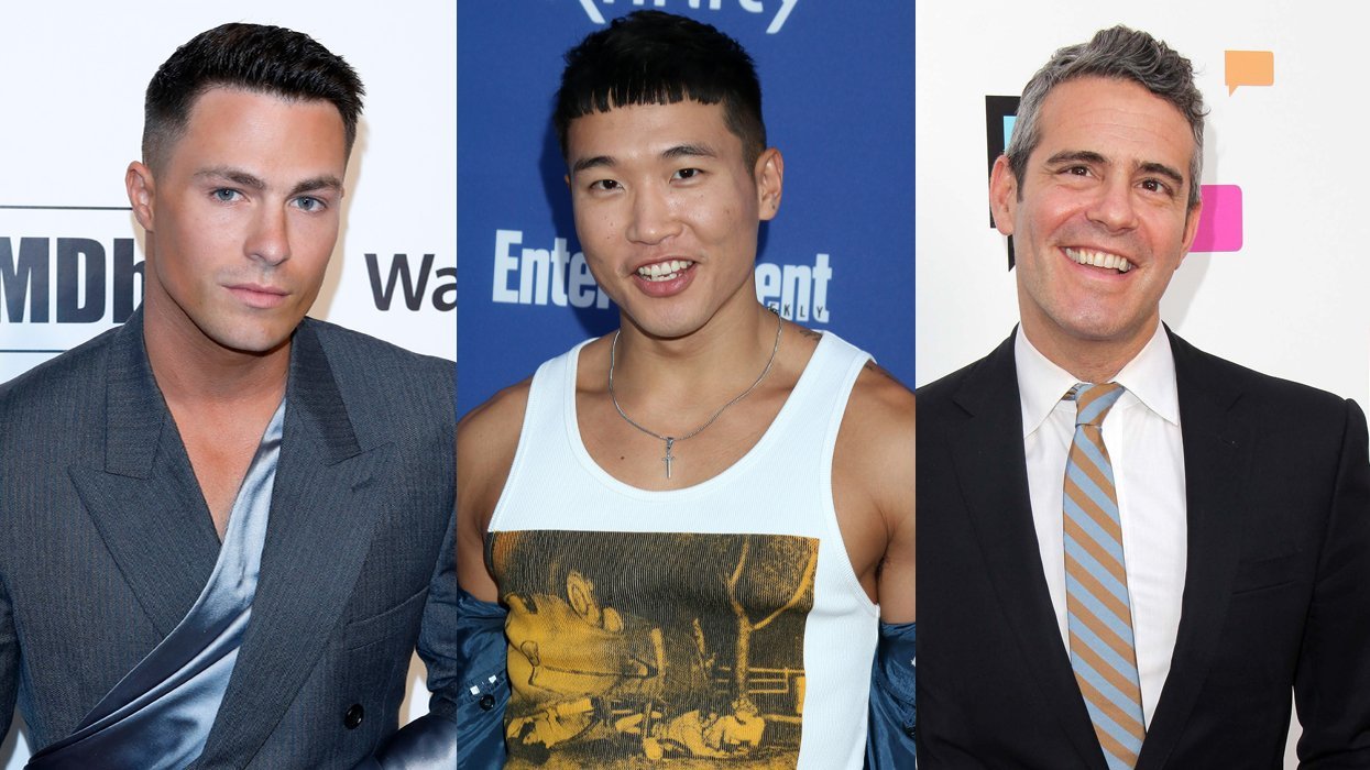 Colton Haynes, Joel Kim Booster, Andy Cohen