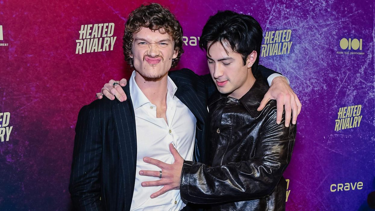 Connor Storrie and Hudson Williams.