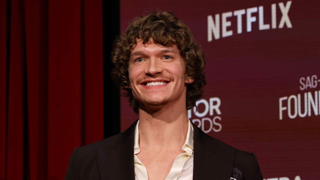 Connor Storrie at The 32nd Annual Actor Awards Nominations.