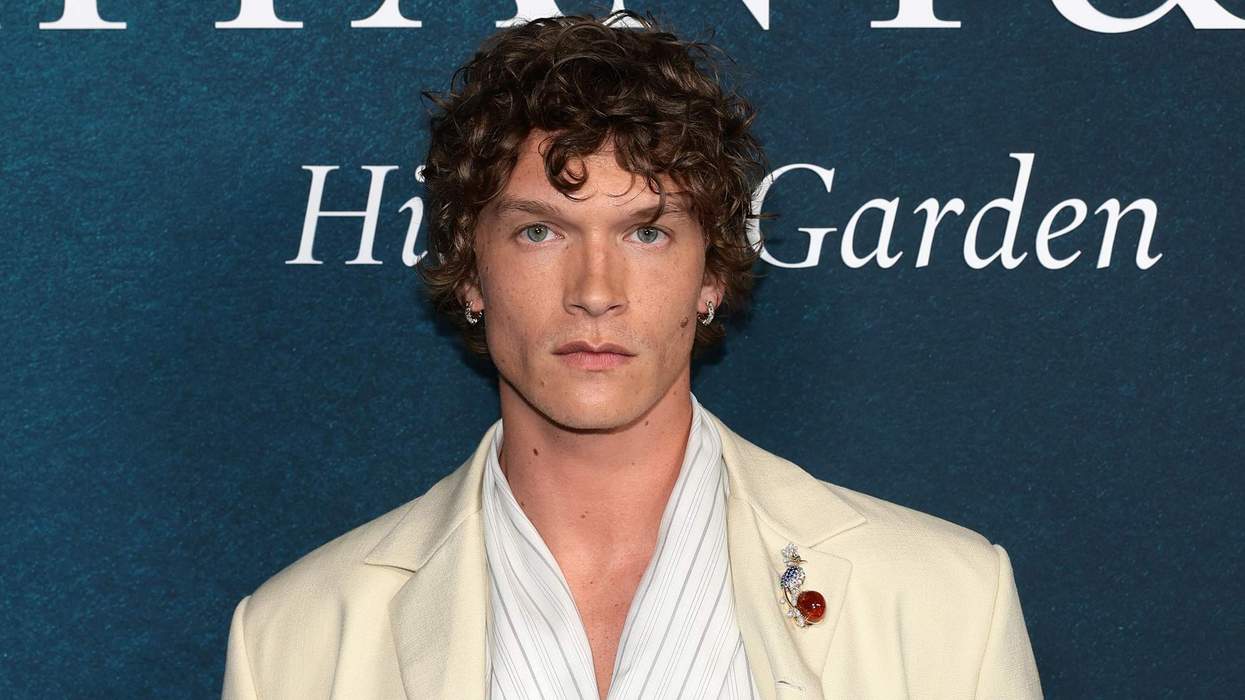 Connor Storrie attends as Tiffany & Co. celebrates the launch of Blue Book 2026: Hidden Garden at Park Avenue Armory on April 16, 2026 in New York City.