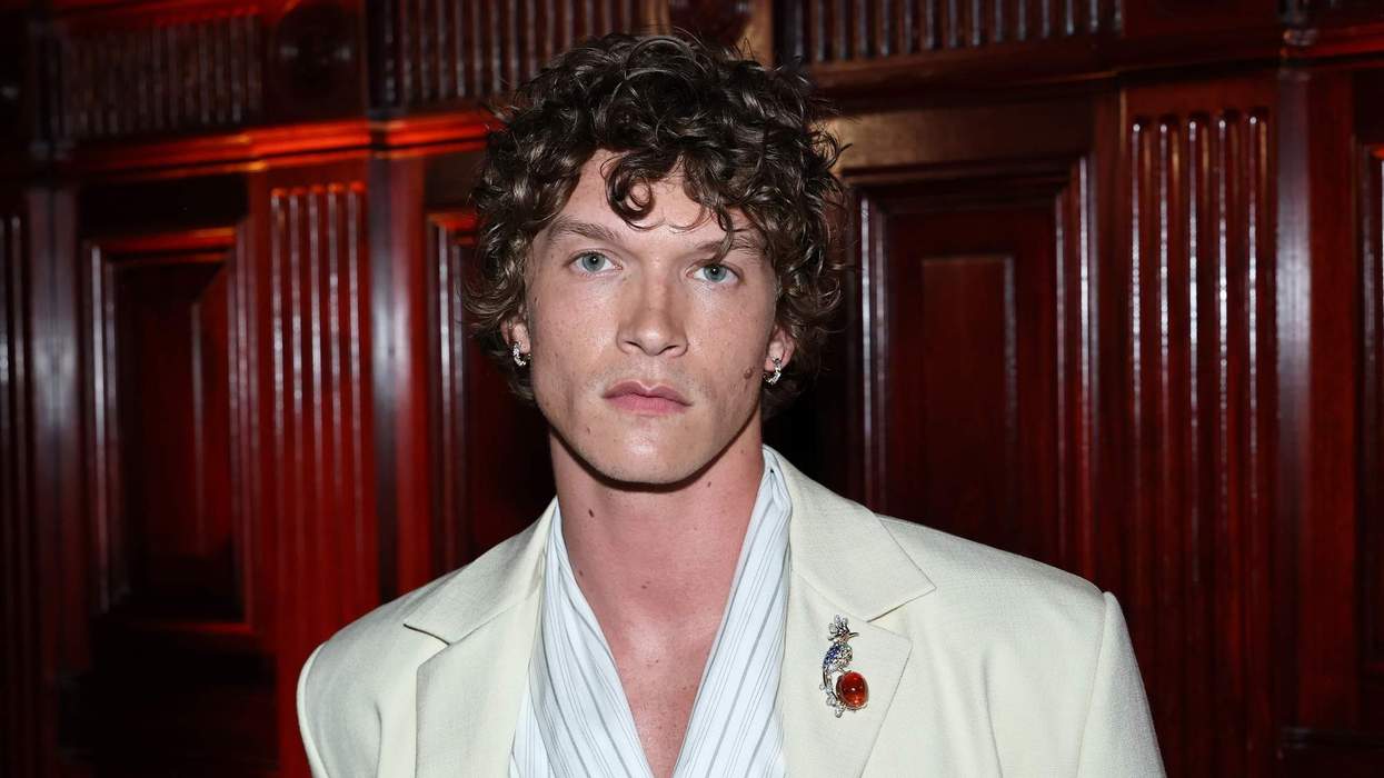 Connor Storrie attends as Tiffany & Co. celebrates the launch of Blue Book 2026: Hidden Garden.