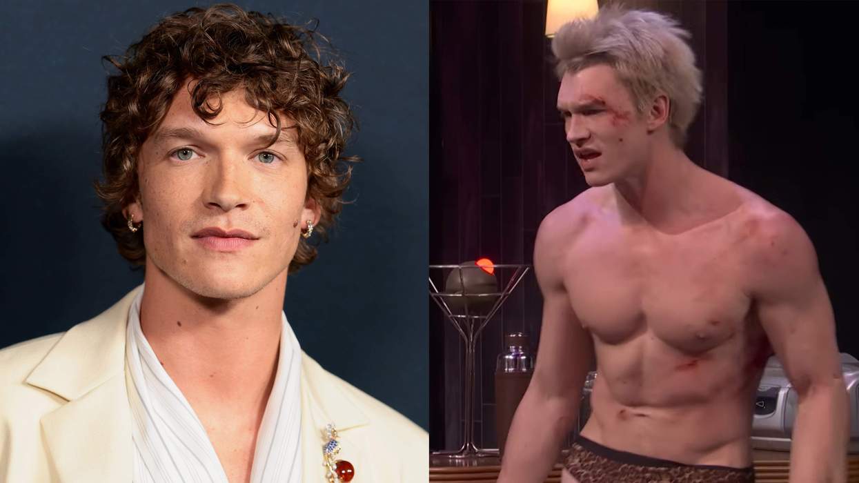 Connor Storrie for Tiffany & Co. launch party, and in a skit on Saturday Night Live.
