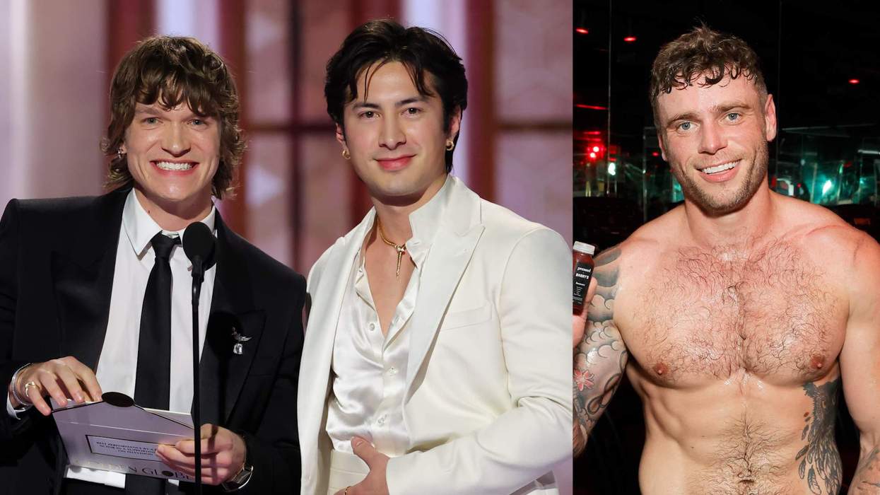 Connor Storrie, Hudson Williams & Gus Kenworthy.