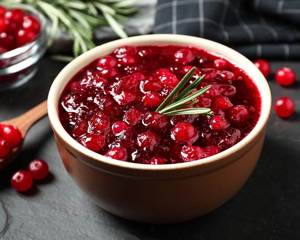 cranberry sauce