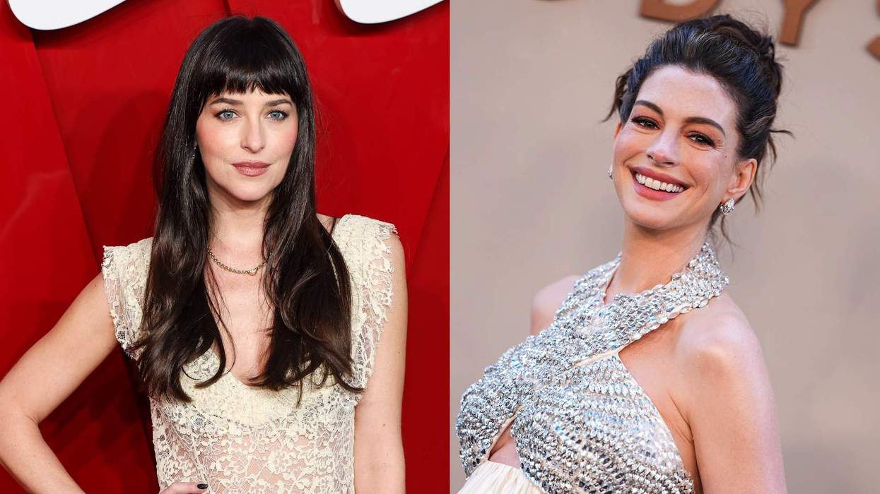 Dakota Johnson & Anne Hathaway