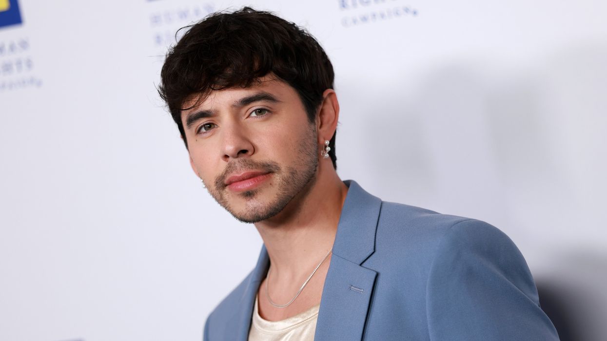 David Archuleta at the Human Rights Campaign's 2025 Los Angeles Dinner.