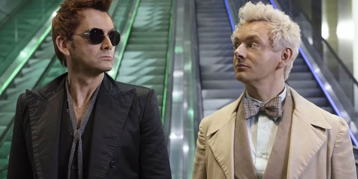 Michael Sheen Sent 'Good Omens' Shippers Into A Frenzy With One Word
