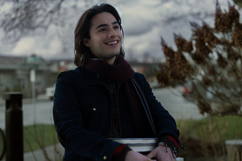 DEAD BOY DETECTIVES. Joshua Colley as Monty in episode 3 of DEAD BOY DETECTIVES. Cr. Ed Araquel/Netflix \u00a9\u00a02023