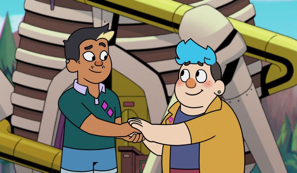 Dead End Paranormal Park queer cartoon