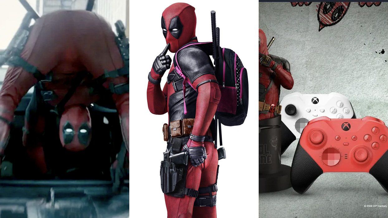 Deadpool butt and controller