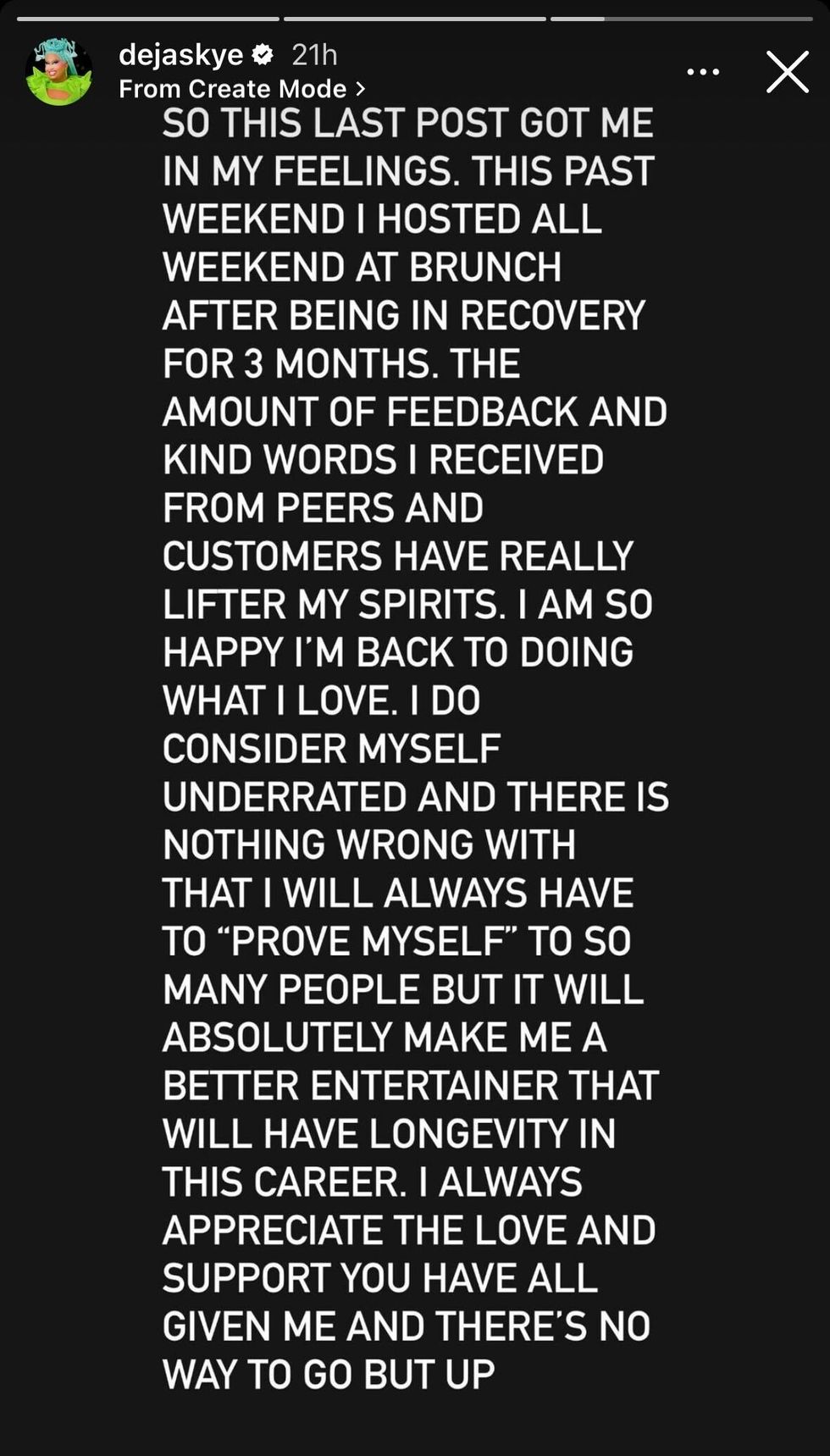 DeJa Skye via Instagram