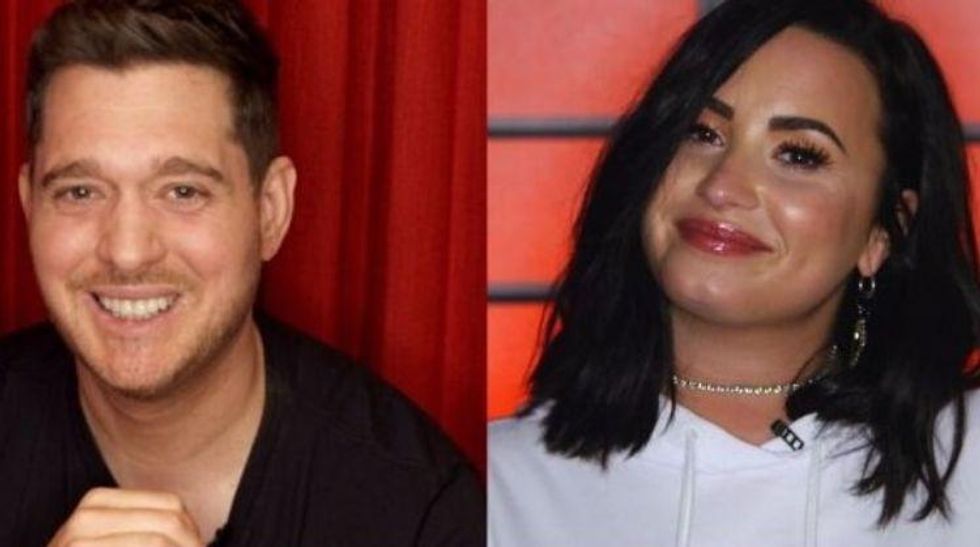 Demi Lovato & Michael Bubl\u00e9, "A Dream Is a Wish Your Heart Makes"