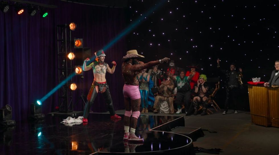 Dick Von Dyke, King Molasses and the season 1 cast