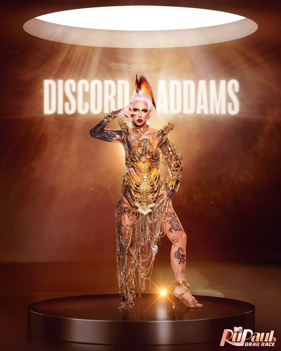 Discord Addams on \u200bRuPaul's Drag Race\u200b season 18