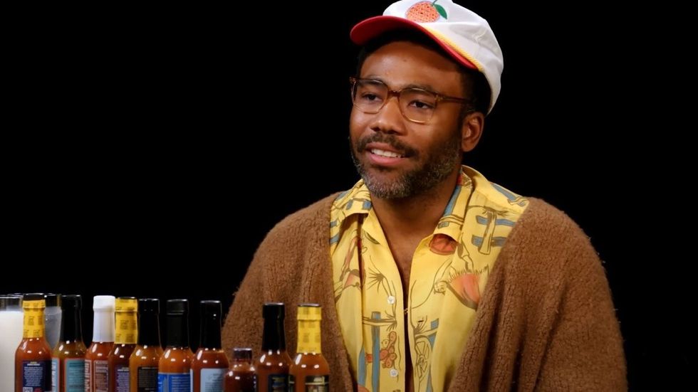 Donald Glover on Hot Ones