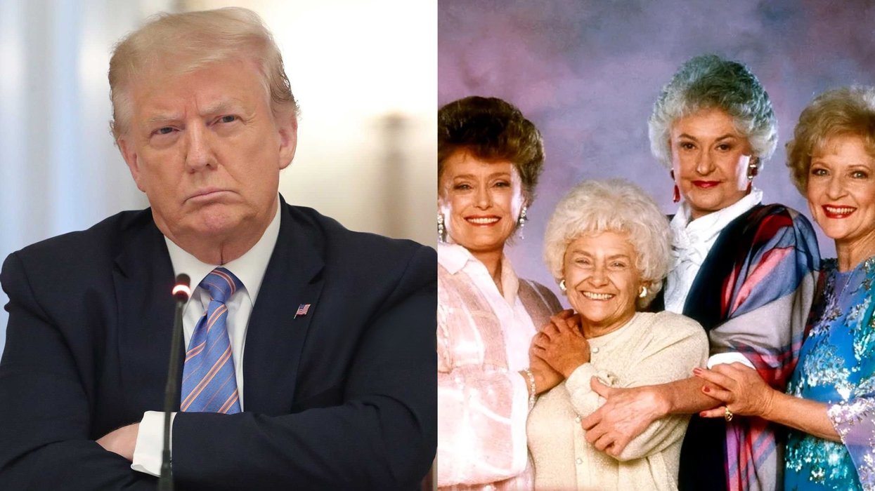 Trump erases 'Golden Girls' star's Marine Corps history