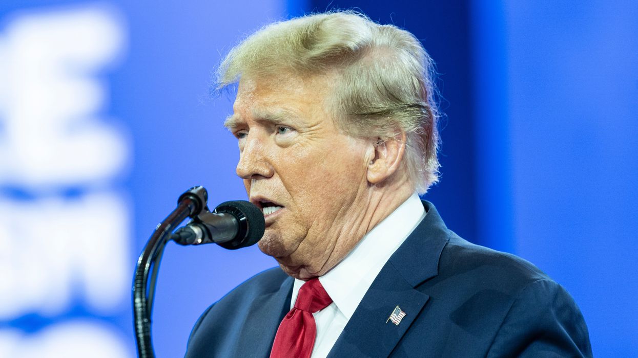 Donald Trump fell apart during a press conference