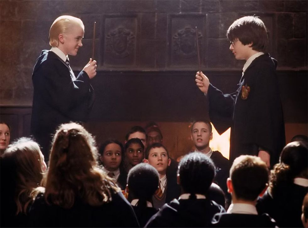 Draco Malfoy and Harry Potter