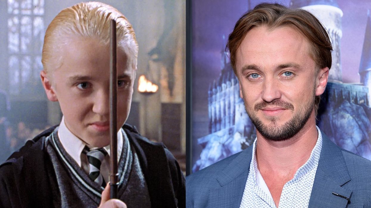 Draco Malfoy and Tom Felton
