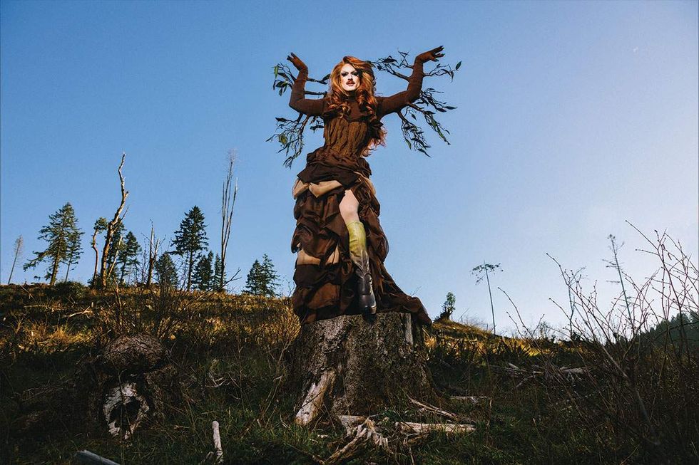 Drag artist and environmental activist Pattie Gonia