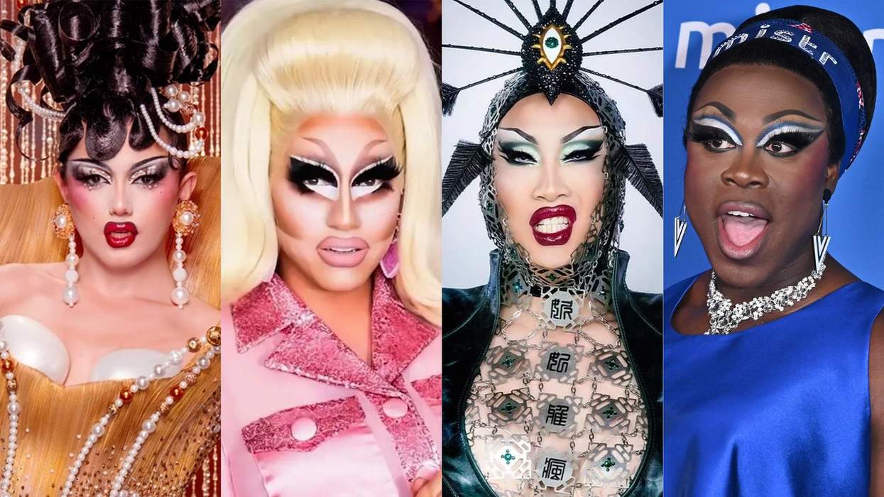 'Drag Race' winners Myki Meeks, Trixie Mattel, Nymphia Wind, and Bob the Drag Queen.