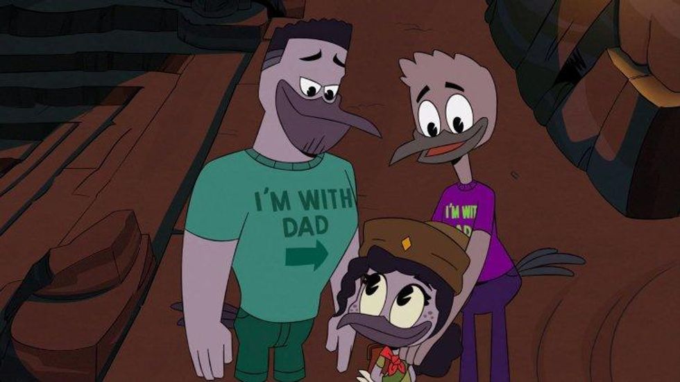 DuckTales, Violet's Dads