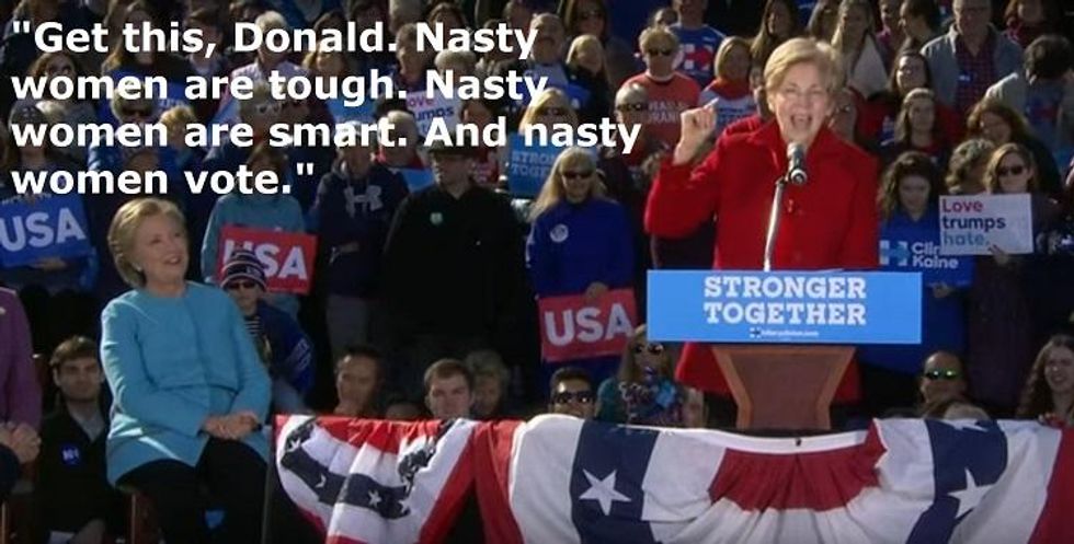 elizabeth warren hillary clinton