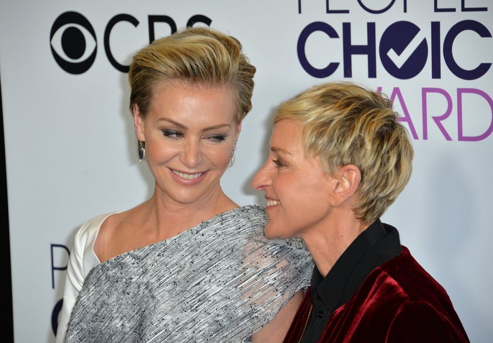 Ellen DeGeneres (67) and Portia de Rossi (52)